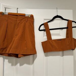 Danielle Bernstein (weworewhat) matching short set. Only worn once.